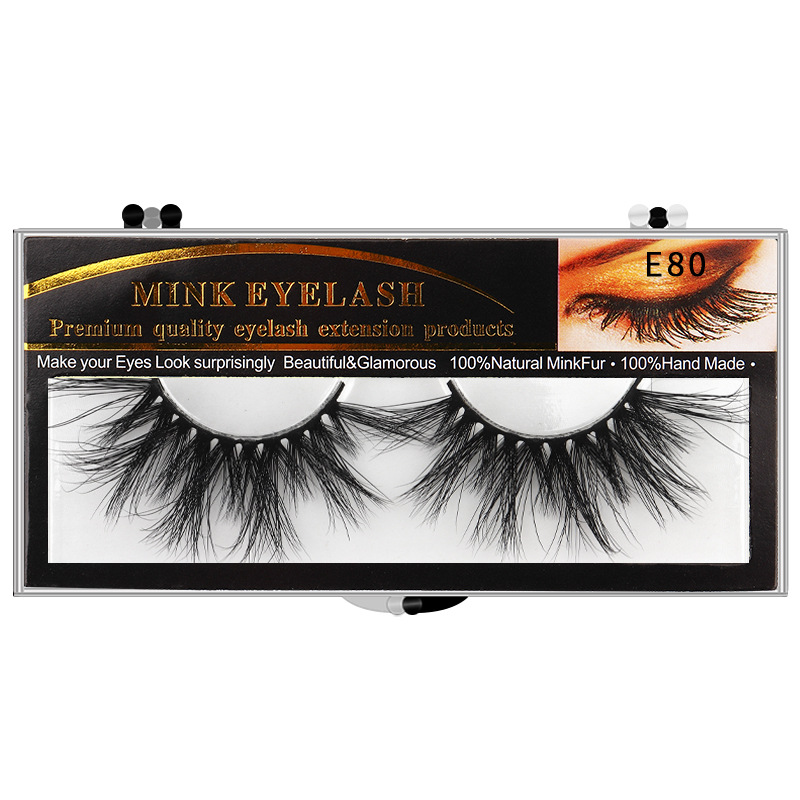 Wholesale Own Brand Fluffy Mink Lashes 3d 5d Long Luxurious 20mm 25mm Mink Eyelashes