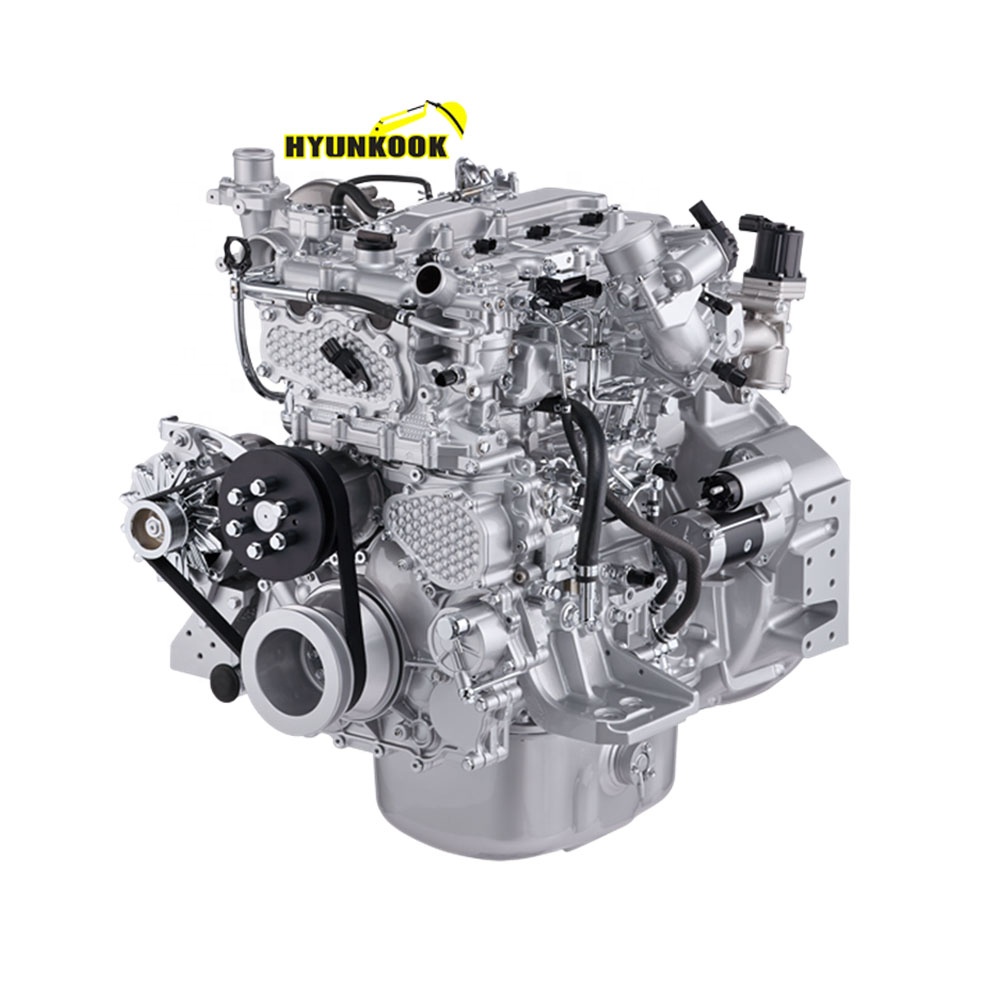 Genuine New 4JB1T 4db1t engine complete 68KW 4 stroke 4 cylinders 4JB1T engine for excavator