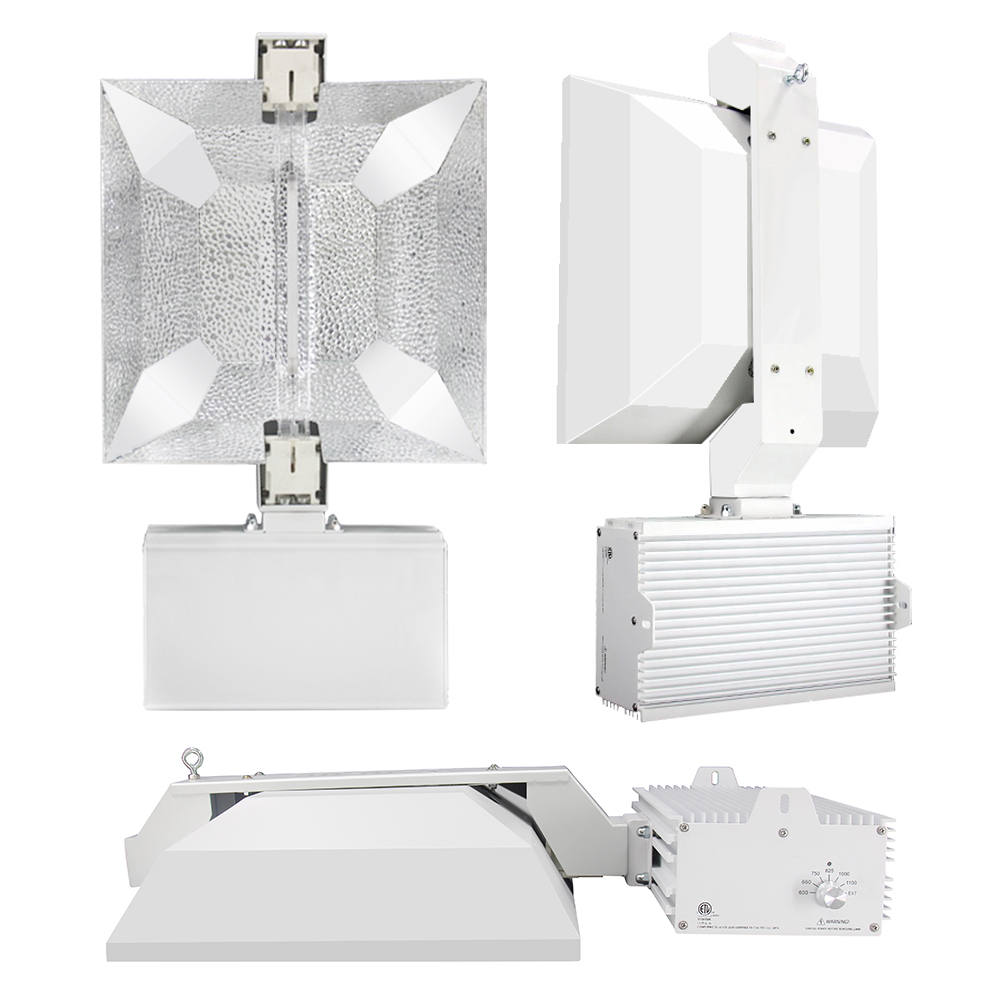 Светильник для садоводства Lucius Lighting HPS/MH 1000 Вт 240 в, двухсторонний светильник
