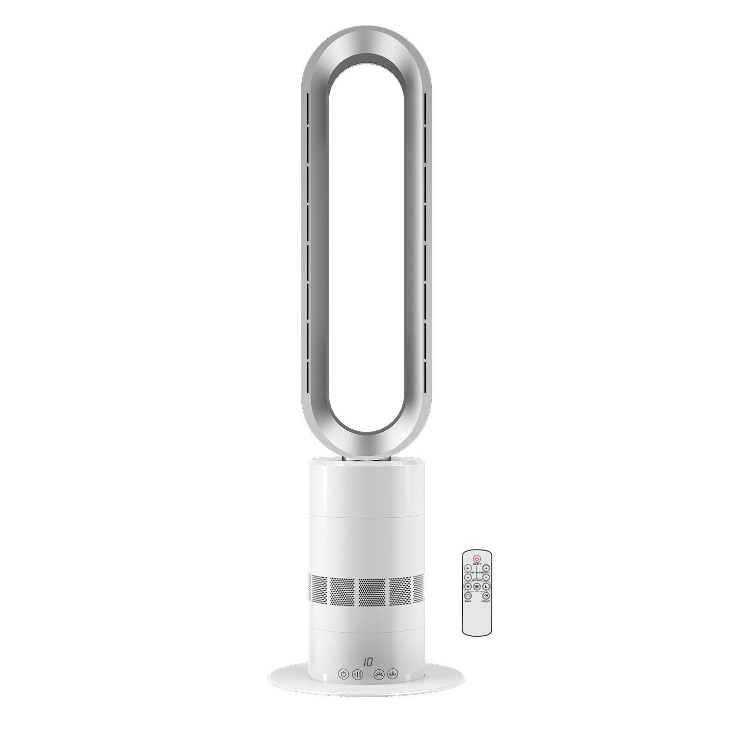 Table Air Circulation Bladeless Heater Fan Best Space Heaters PTC Cooling fan Infrared Home bladeless airflow fan