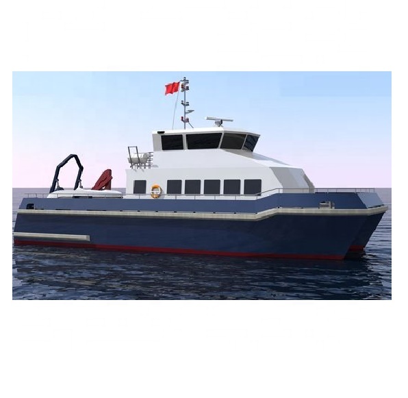 Алюминиевая/волокнистая лодка Grandsea 22m для всех погодных условий, мореходный катамаран, лодка для наблюдения на продажу