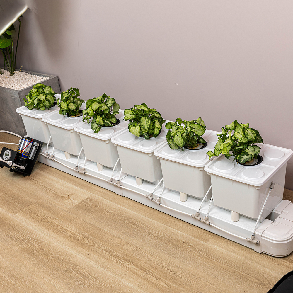 Food-grade material aeroponic indoor tower garden aeroponic dutch buckets