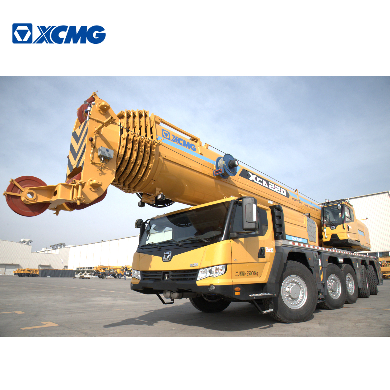 XCMG XCA220 вездеход 220 тонн автокран заводская цена