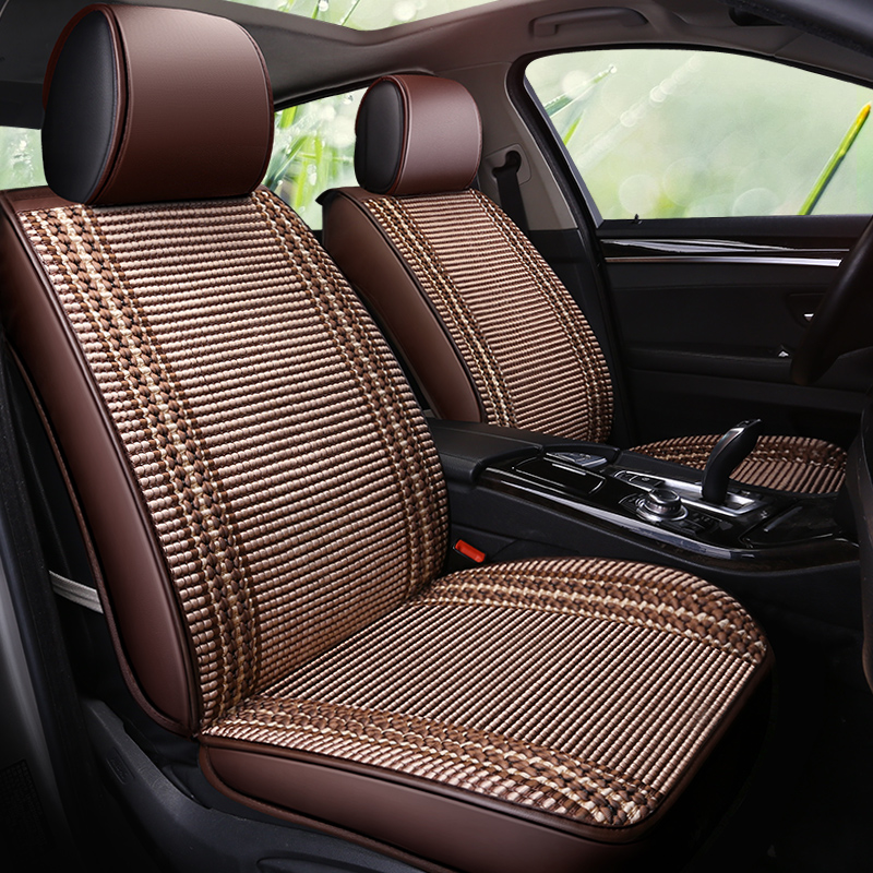 Customized Universal Full Set Leather Car Seat Cover Automotive Vehicle Cushion Cover