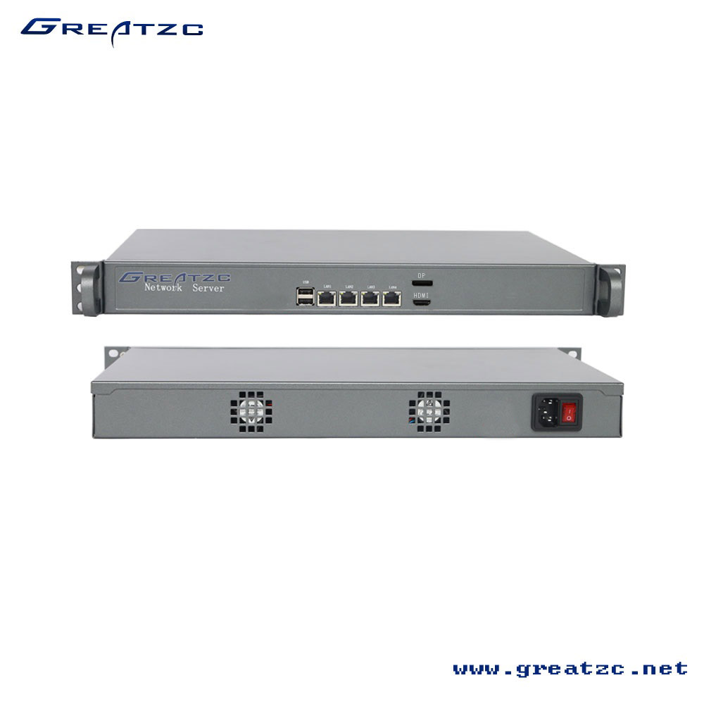 ZC-DN-H310QH-U25 geatzc 1U pfsense стойки брандмауэр прибор LGA1151-2 гнездо 8th 9th поколения ЦП