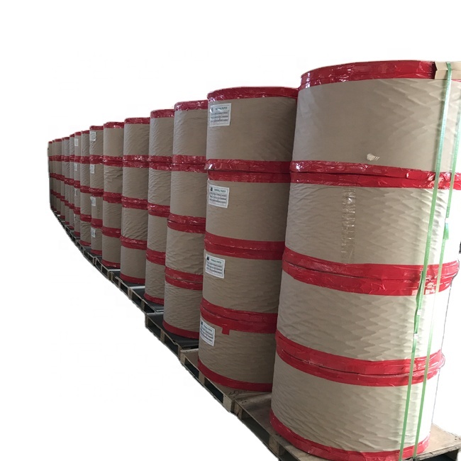 THERMAL PAPER JUMBO ROLLS OF 405MM X6000 MTRS OF 55GSM in India