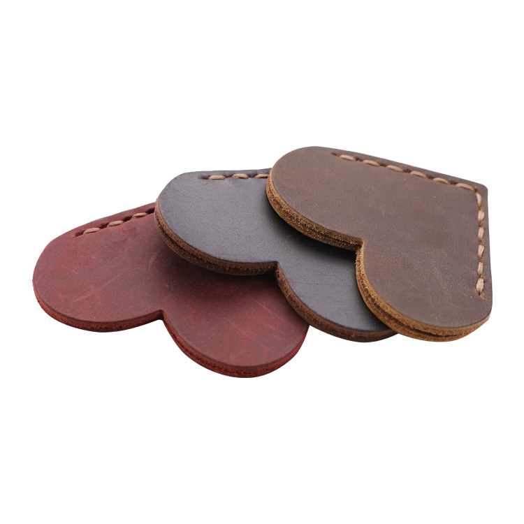 1 Pack Handcrated Vintage Leather Bookmarks For Book Corner Genuine Leather Bookmark Gift