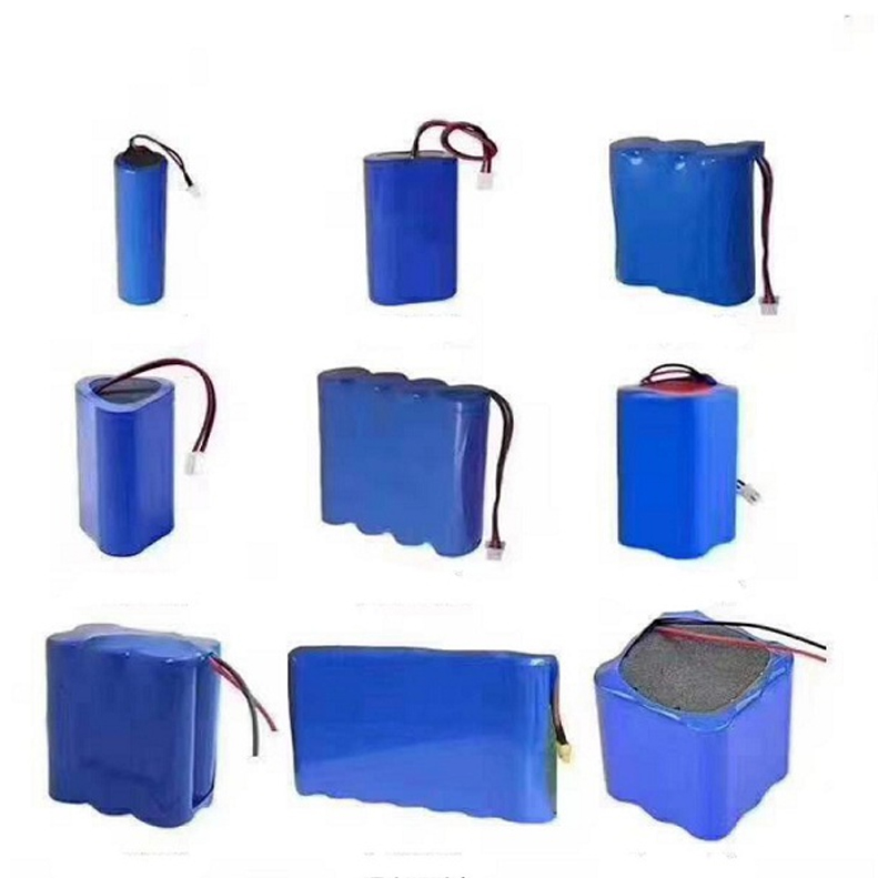Сделано в Китае 14,8 V 5000 mAh Перезаряжаемый 18650 Цилиндрический литий-ионный аккумулятор с разъемом