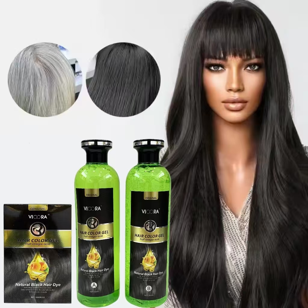 High profit Best Hair dye product 500ML Plant extract ammonia free Fruit style hair color dye gel