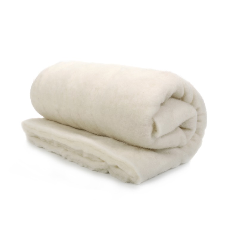 merino wool felt , wool wadding batting with 100% wool materials