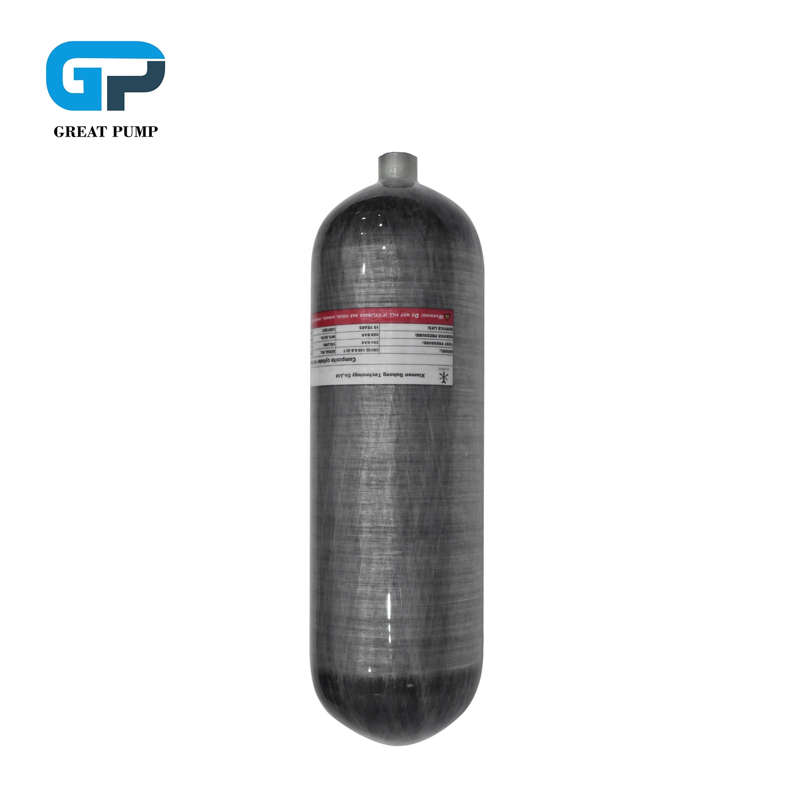 GP 6.8L углеродное волокно высокое давление 4500psi резервуары для подводного плавания 300 бар газовый баллон для дайвинга