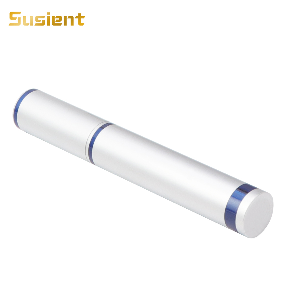 Free sample custom logo eyeliner pen private label aluminium empty eyeliner pencil tube container packaging with brush