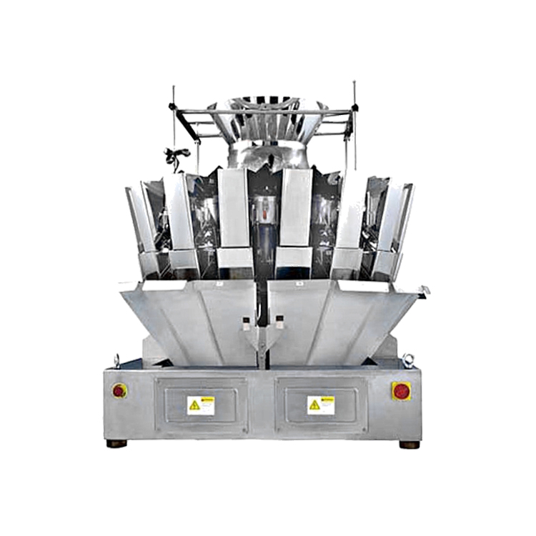 16 головок Gummy Bear бутылка упаковочная машина контейнеры шоколад бобов Multihead Weigher Factory