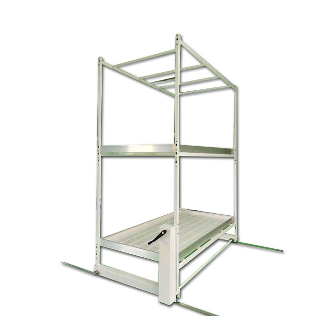 Vertical farming medical plants vertical planting track movable grow rack