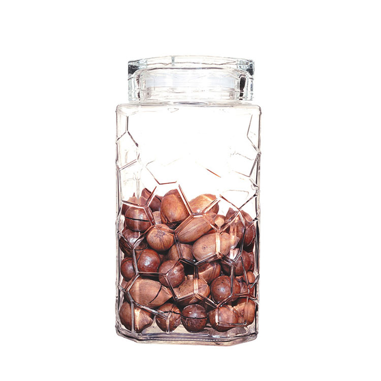 Factory Wholesale Food Spice Seasoning Nut Storage Glass Bottle Storage Jar