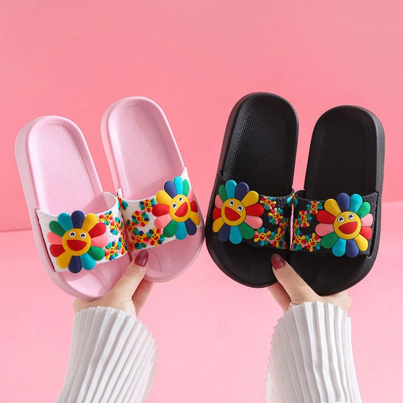 2021 Speaker Soft Children Princess Sandals Slides At Home