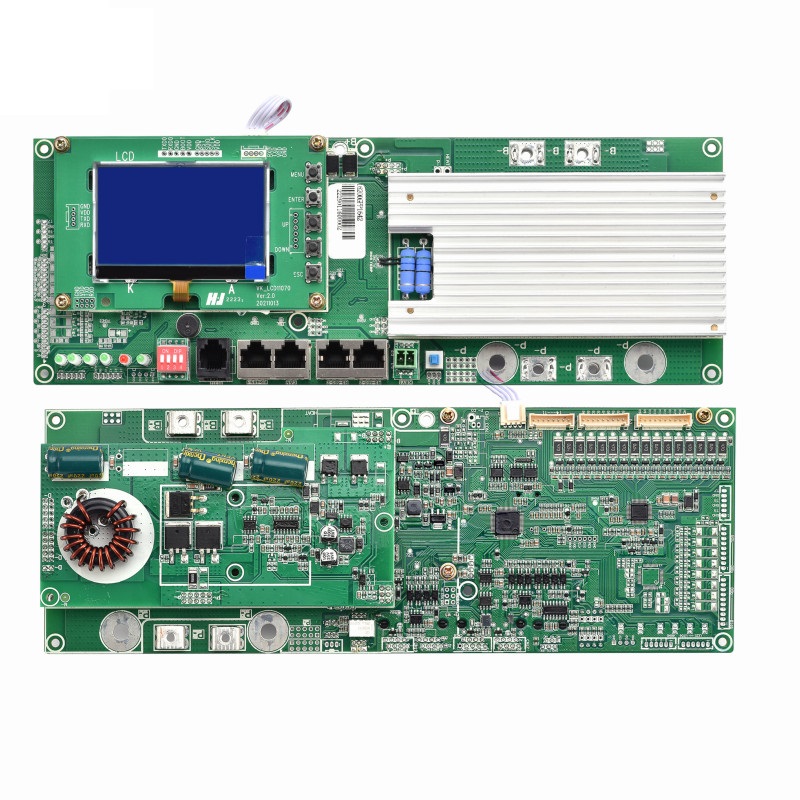 Smart BMS 16S 48 В 3,2 В Lifepo4 BMS 200A с ЖК-дисплеем RS485 CAN-коммуникация