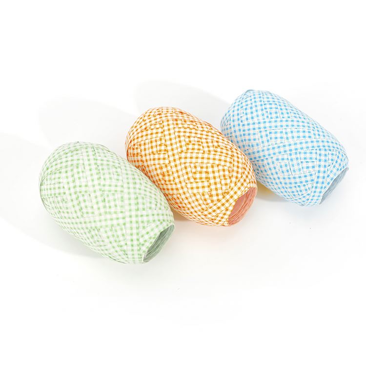 3Pcs Wide Taffeta Plaid Ribbon Satin Ribbon for Gifts Wrapping Craft