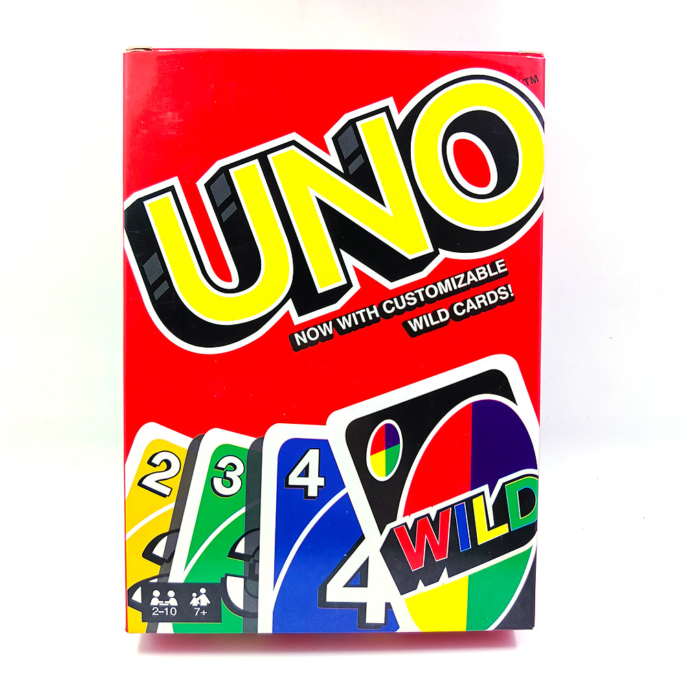 Изготовленный На Заказ unos семейная карточная игра развлечения настольная игра Веселых вечеринок для игры в покер карты unoes игральные карты