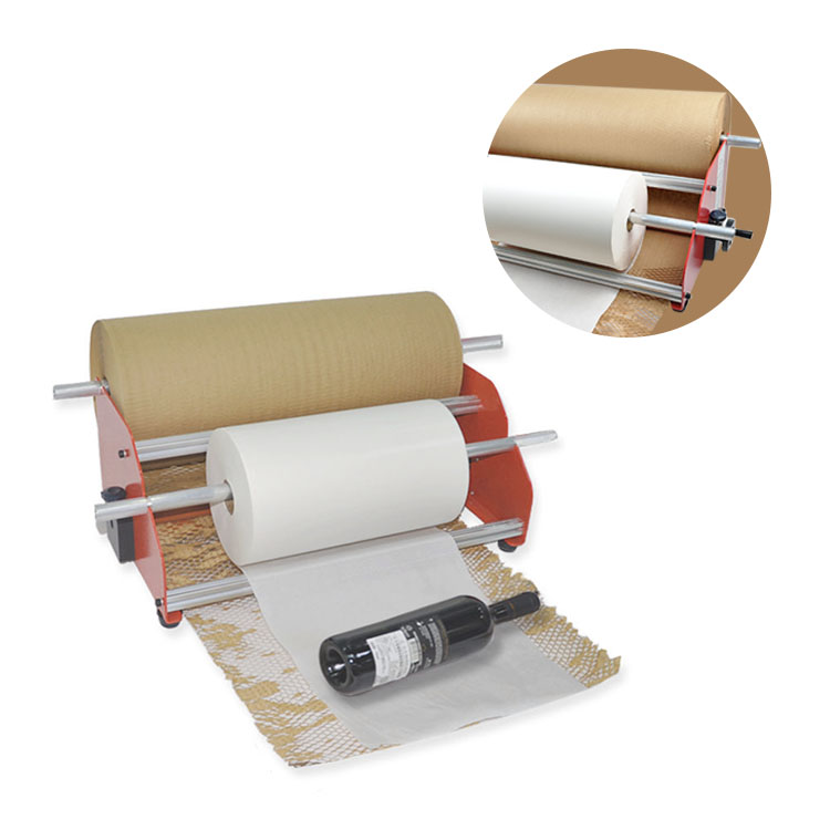 Wholesale Biodegradable Kraft Cushion Paper Honeycomb Protective Wrappring Dispenser Machine