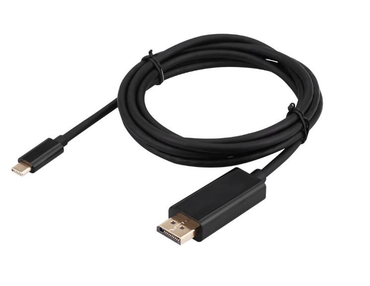 Лучшая цена 1,8 м USB 3,1 Тип C к DP 4K 60 Гц цифровой конвертер Кабель-адаптер для ПК