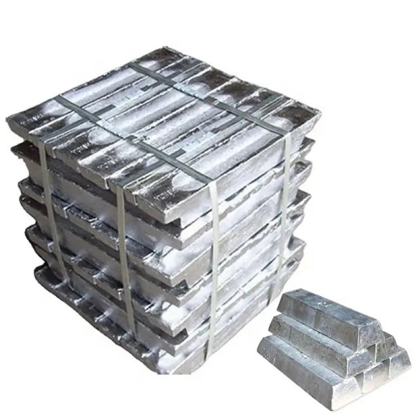 Алюминиевые слитки ADC12 / ZLD102 ADC10 от производителя, слитки из алюминиевого сплава и алюминиевые слитки A8 99.8%