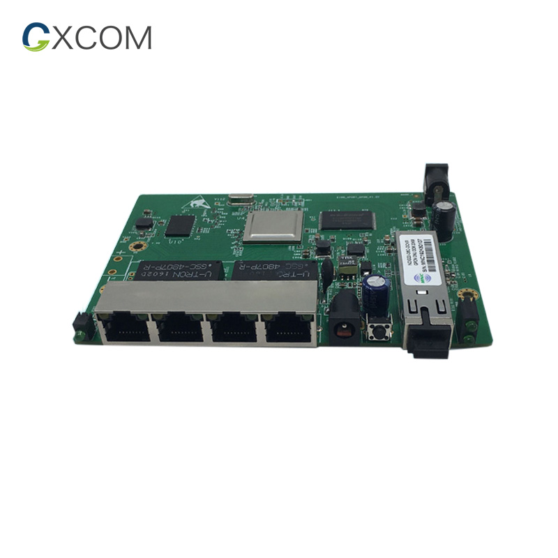 FTTX FTTB 4 LAN PoE порт GEPON MDU ONT 10/100/1000 Мбит/с IEEE802.3af/at GPON ONU для IP-Камеры видеонаблюдения