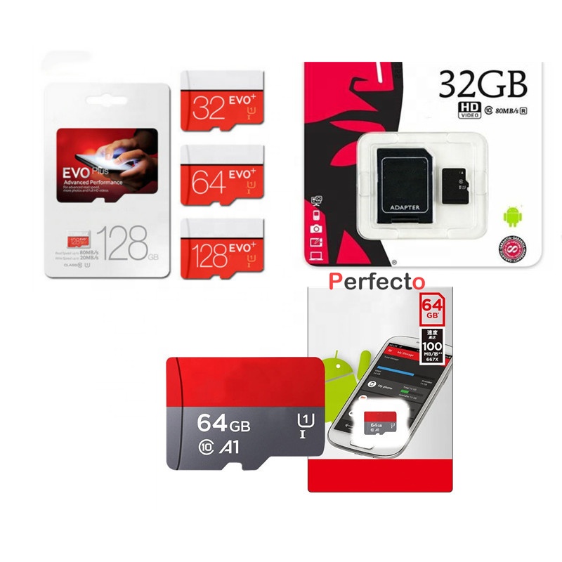 Оптовая продажа, карта Micro TF SD с полной емкостью 128 ГБ, Micro карта памяти 32 Гб 64 ГБ, TF флеш-карта SD