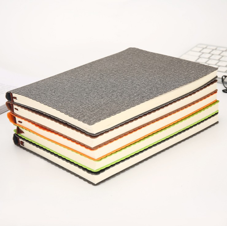 Factory A5 Student Notebook Creative Leather Business Notepad Office Stationery Notebook Custom Enterprise Logo