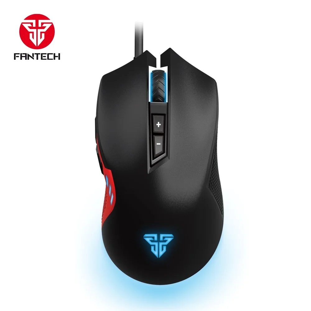 Fantech X15 7D макро программируемая RGB подсветка профессиональная геймерская мышь