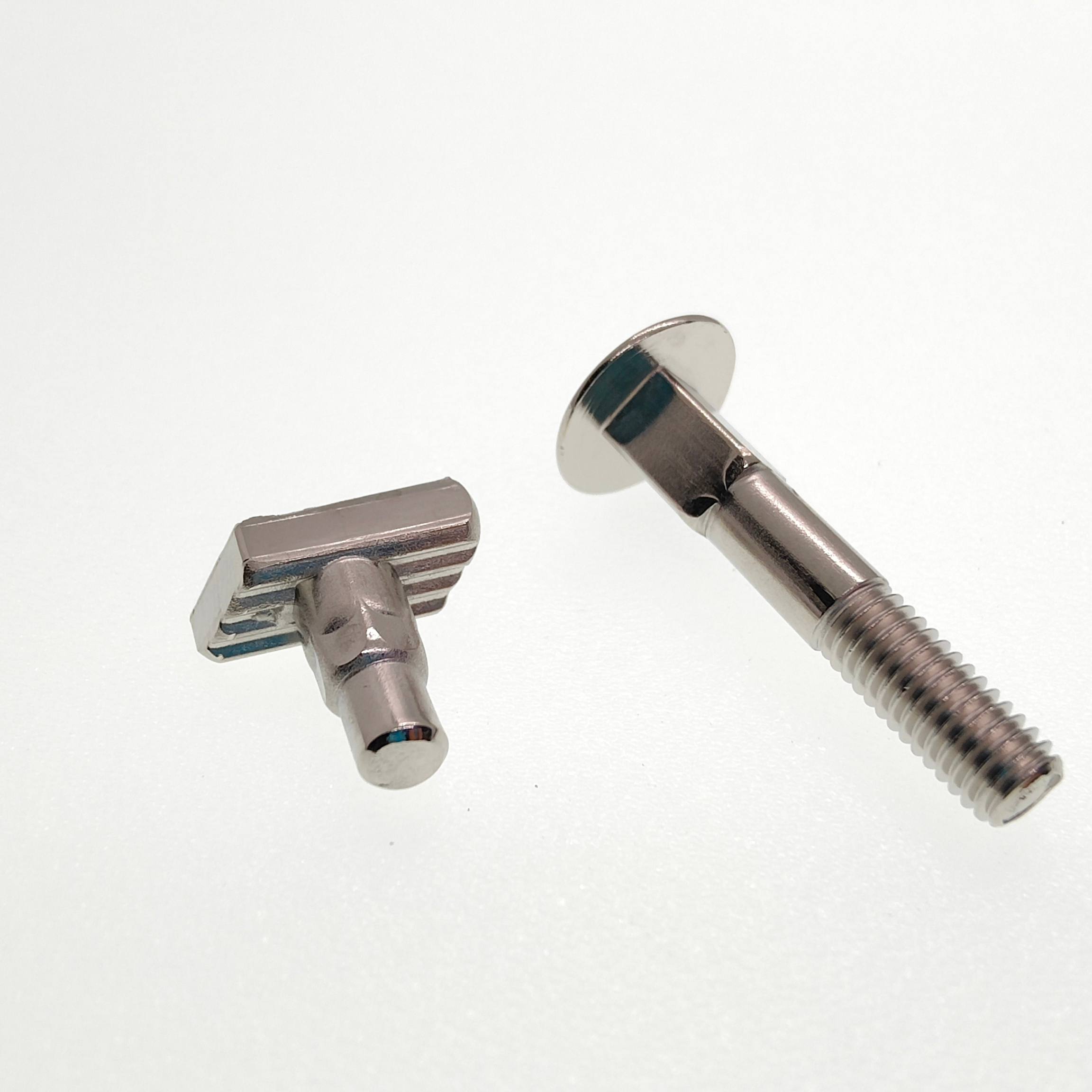 M3\M4 Natural Color Aluminum Parts Lathe Machining Parts For Cnc Lathe