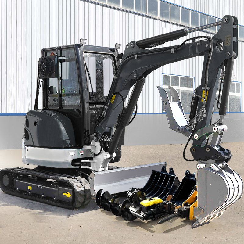 Free Shipping Mini Excavator Kubota Engine 3.5 Ton Crawler Micro Digger 1 ton 2 ton Hydraulic Farm Small Used Excavator For Sale