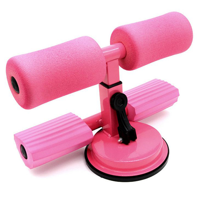 Fitness Abdominal Core Trainer Self Suction Sit Up Bar Adjustable Sit Up Assistant Device