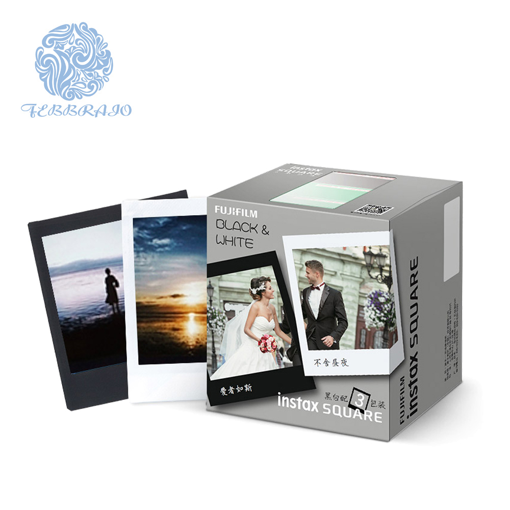 Fujifilm instax квадратная пленка для fujifilm instax square SQ6 SQ10 SQ20 камера 30 экспозиций в упаковке