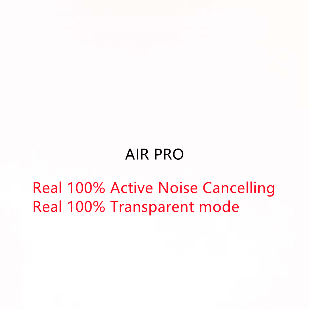 Лучшее качество, активное шумоподавление, сильный бас, GPS, переименование air pro 3, оригинальный Logo1:1, наушники air 3