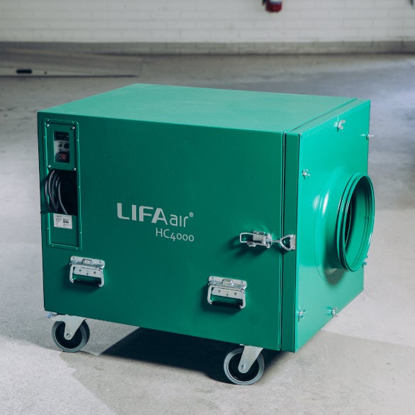 Lifa Hc4000 Large Area Air Cleaning Asbestos Quartz Dust Industrial Air Purification Equipment