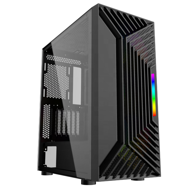 Лидер продаж, корпус для игрового ПК из закаленного стекла с RGB-подсветкой