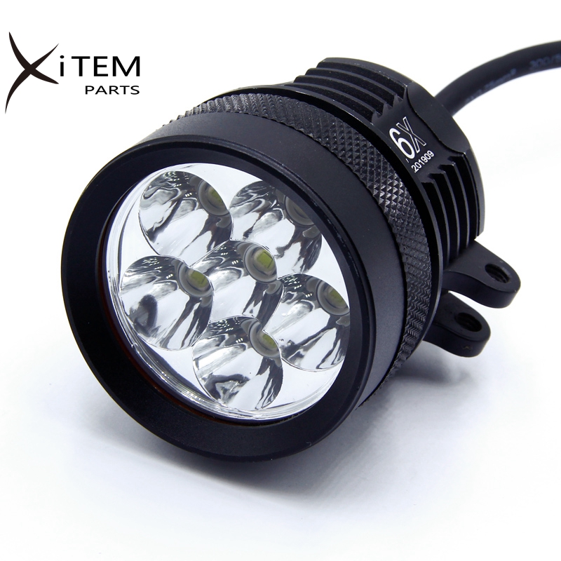 Светодиодный прожектор для мотоцикла CREE L4X L6X L6T L4Z, фара для мотоцикла 3000K 6000K, светодиодная фара для мотоцикла