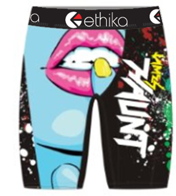 Новинка 2021, мужские трусы-боксеры ethika, мужской комплект с принтом, удобное Мужское нижнее белье ethika большого размера