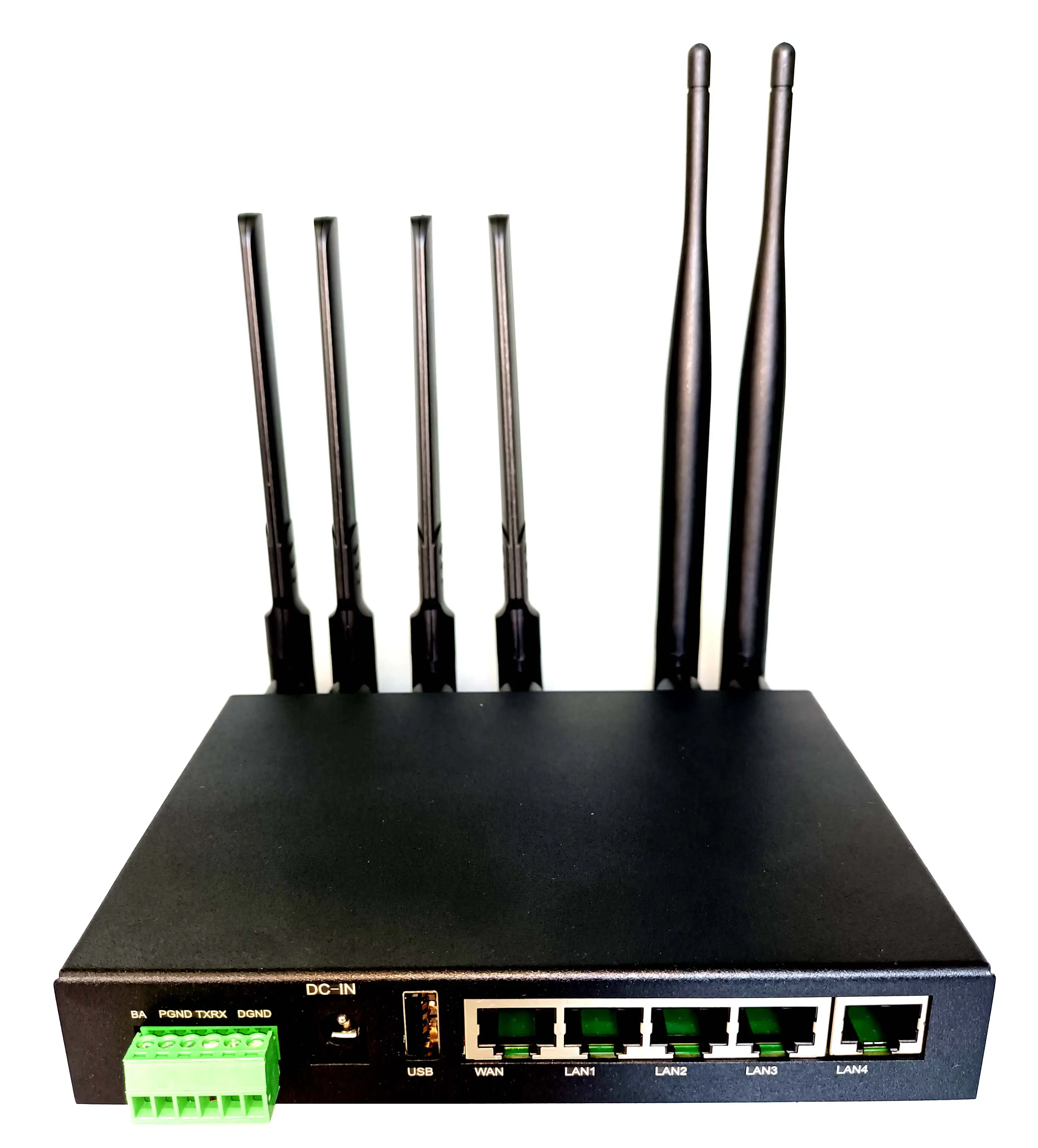 5G high speed industrial router with dual frequency WIFI 2.4Ghz & 5Ghz dual SIM slot for video streaming and CCTV
