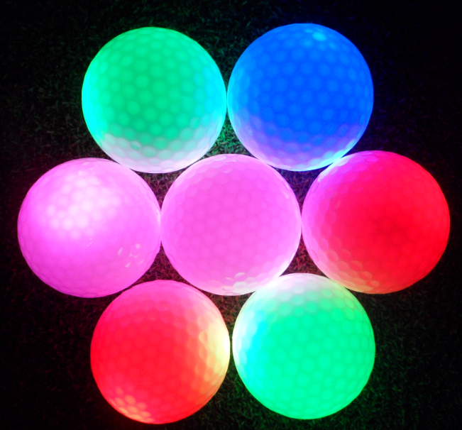 GAOPIN Flashing and shining LED golf ball Night Golf Ball