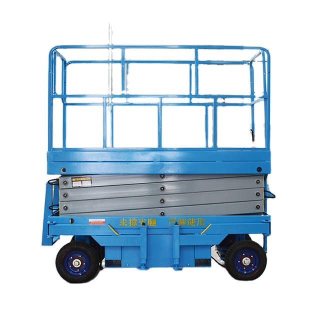 Передвижной ножничный подъемник Qiyun Kinglift, 8 м, 500 кг, переменный/постоянный ток/дизельная мощность, используется для обслуживания конструкций стальных рамок цехов