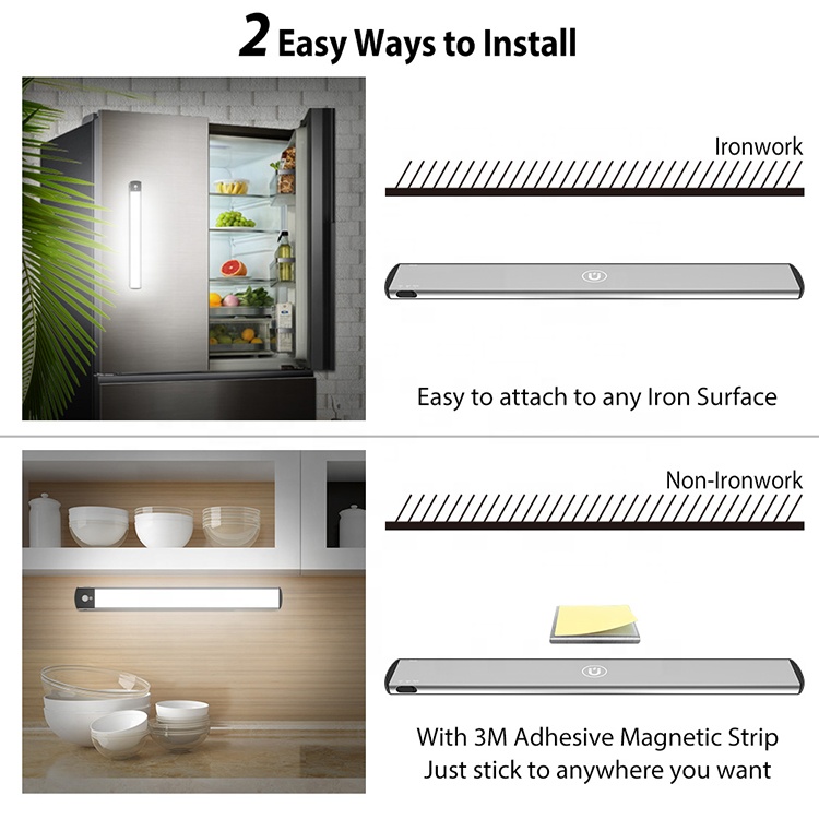 Amazon Cabinet LED Lights Wireless Kitchen Cabinet LED Light 2900mAh Rechargeable LED Cabinet Lights