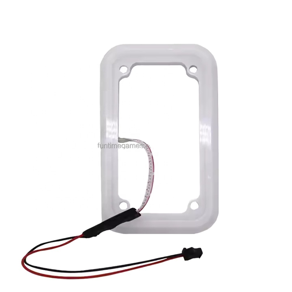 Electronic coin acceptor marquee frame side coin acceptor colorful led light frame Hot sale products