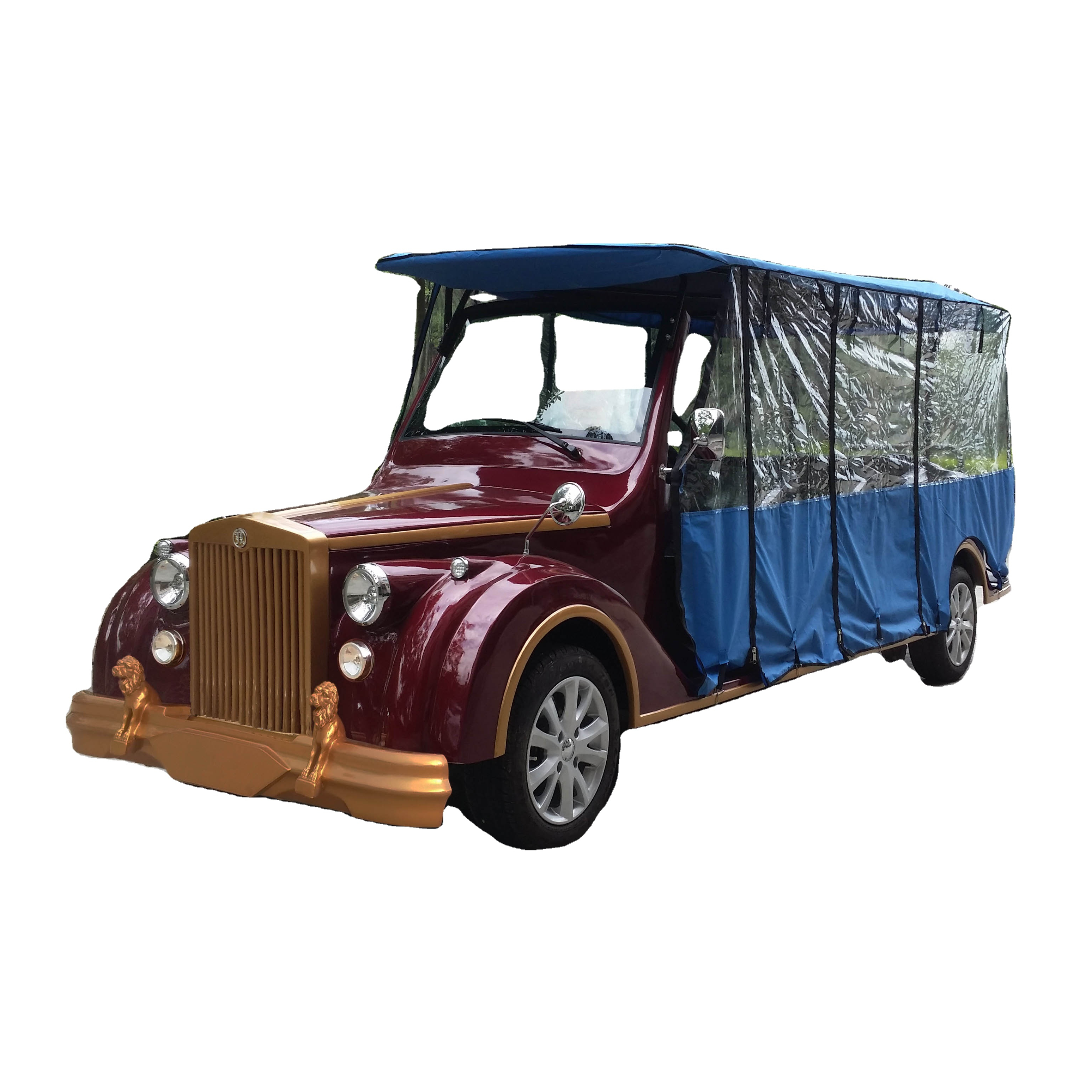 Hot sale customized color luxury 11-seater classic car