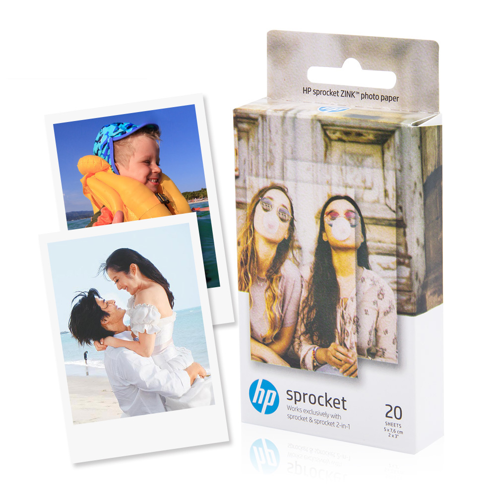 Sticky premium zink 2x3 дюйма фотобумага 20-pack