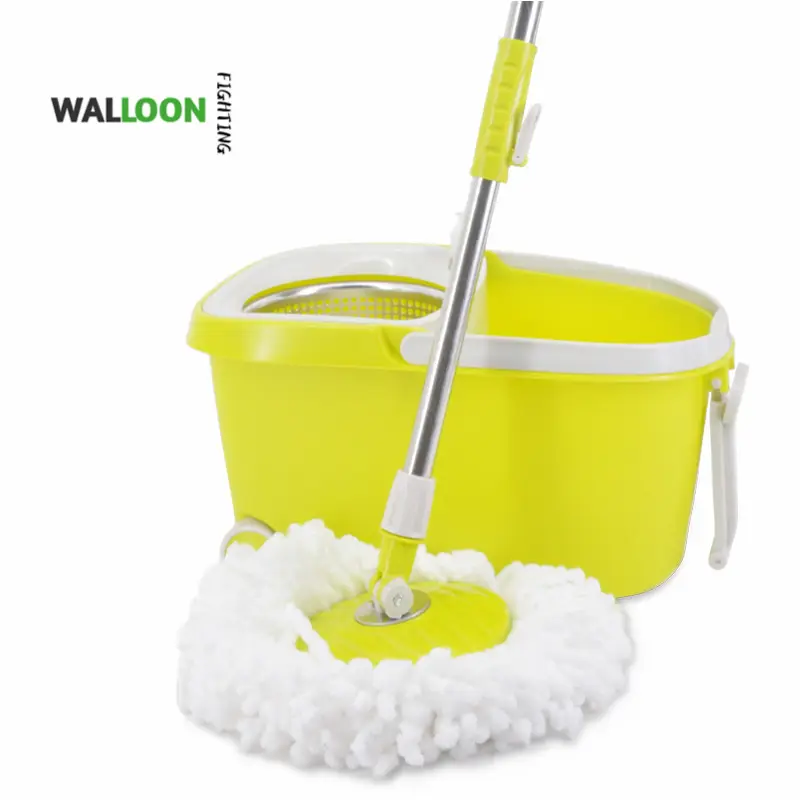 Rotating Mop And Bucket Set Hand Free Magic Spin Floor Mop Cleaning