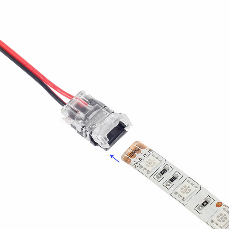 Wholesale Kinds Of Led Strip Snap Connector 2 Pin 4 Pin Quick Connector For Led Strip Light