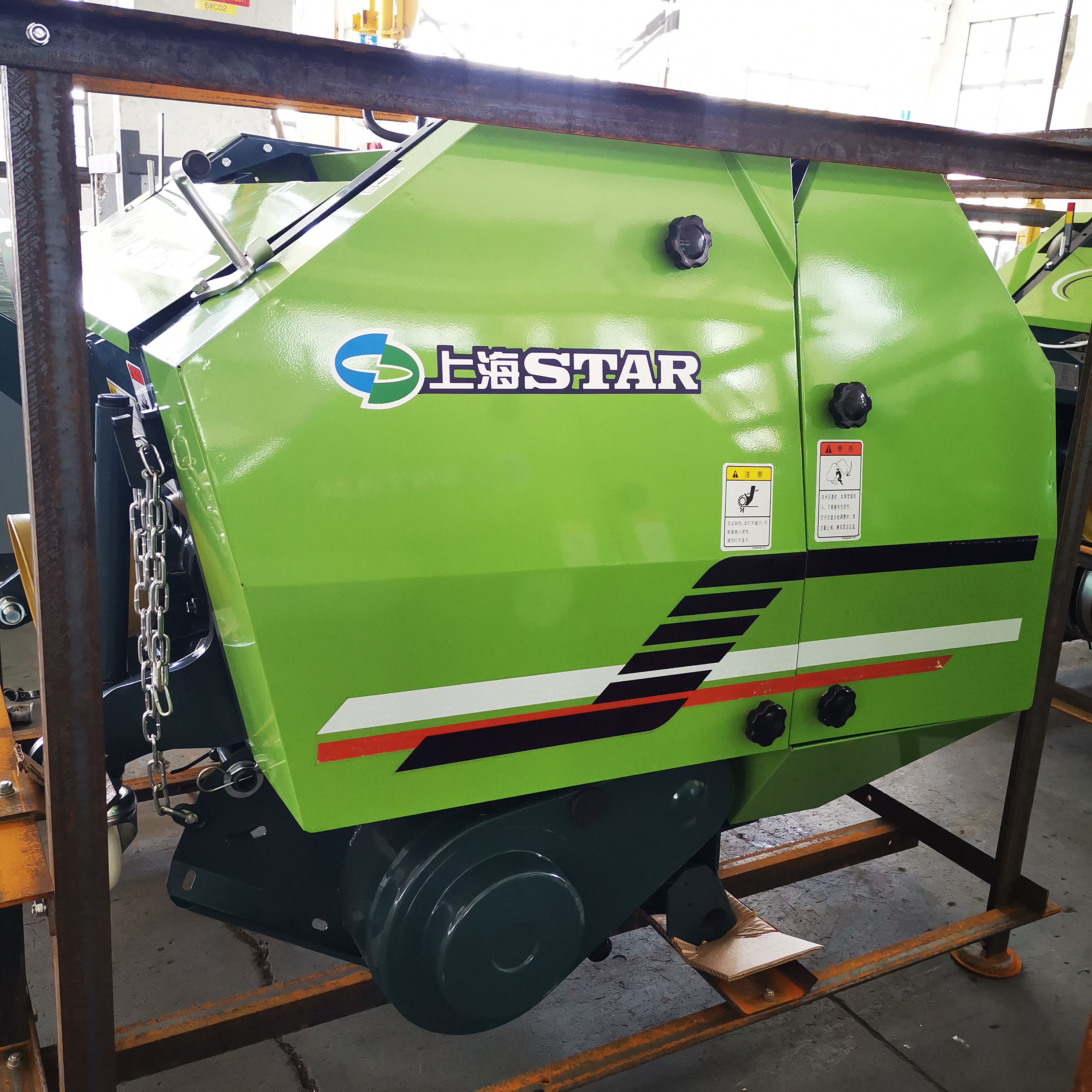 Шанхай звезда CE-сертификат MRB850 мини круглый пресс для силоса сена для продажи