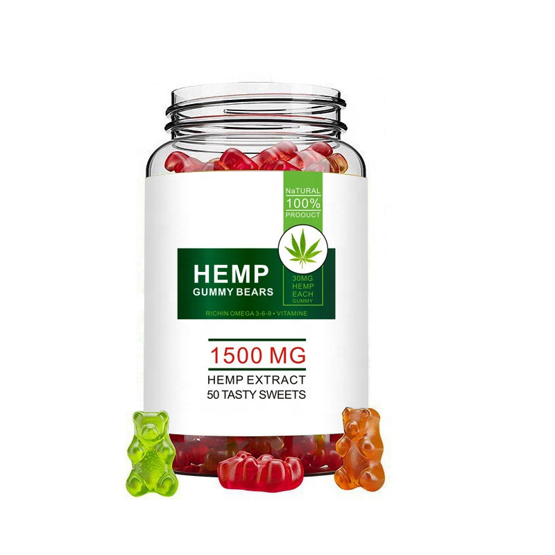 Полный спектр конопли экстракт жевательный мармелад CBD жевательный мармелад 3000 мг 5000 мг для боли в спине и снятие стресса Лидер продаж на Amazon